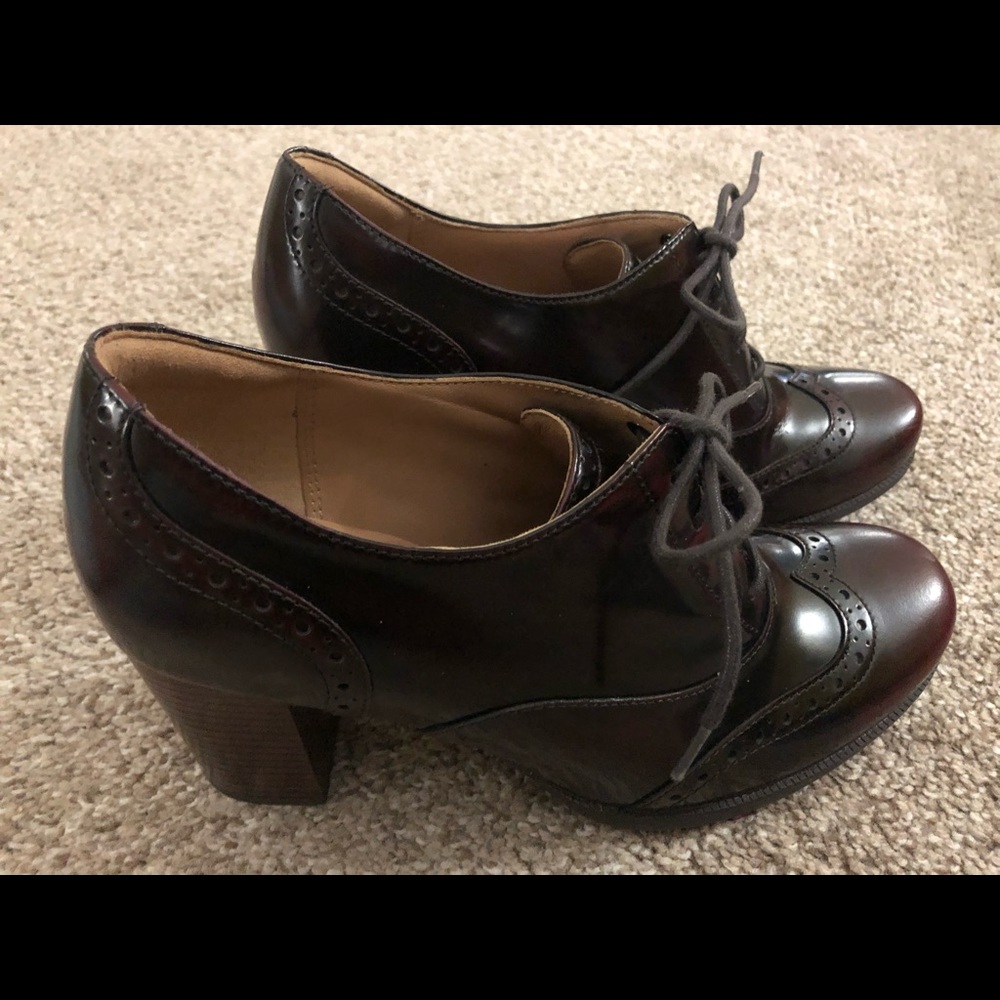 COPY - Clark's Ciera Pier Burgundy Dress Pump